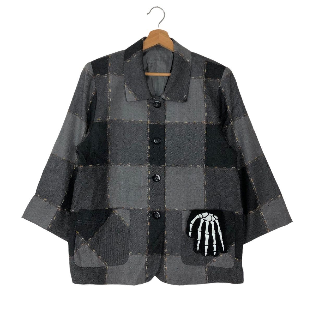 Issey Miyake VINTAGE JAPAN JACKET TARTAN DESIGN ISSEY MIYAKE STYLE Size US M / EU 48-50 / 2 - 1 Thumbnail