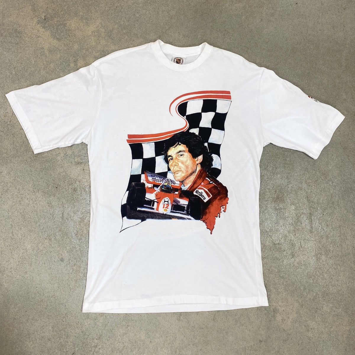 Other 90s Ayrton Senna Honda Marlboro Tee Size US M / EU 48-50 / 2 - 1 Thumbnail