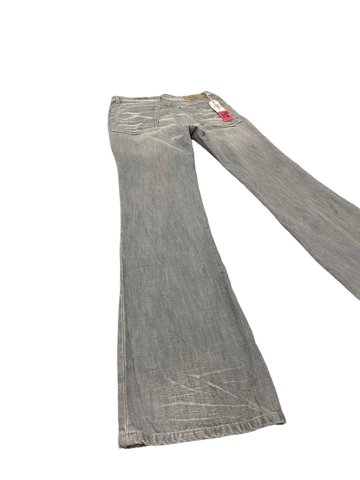 Japanese Brand Flare Jeans New Raer Italy Faded Distress Boot Cut 6🟦1 Size US 30 / EU 46 - 12 Thumbnail