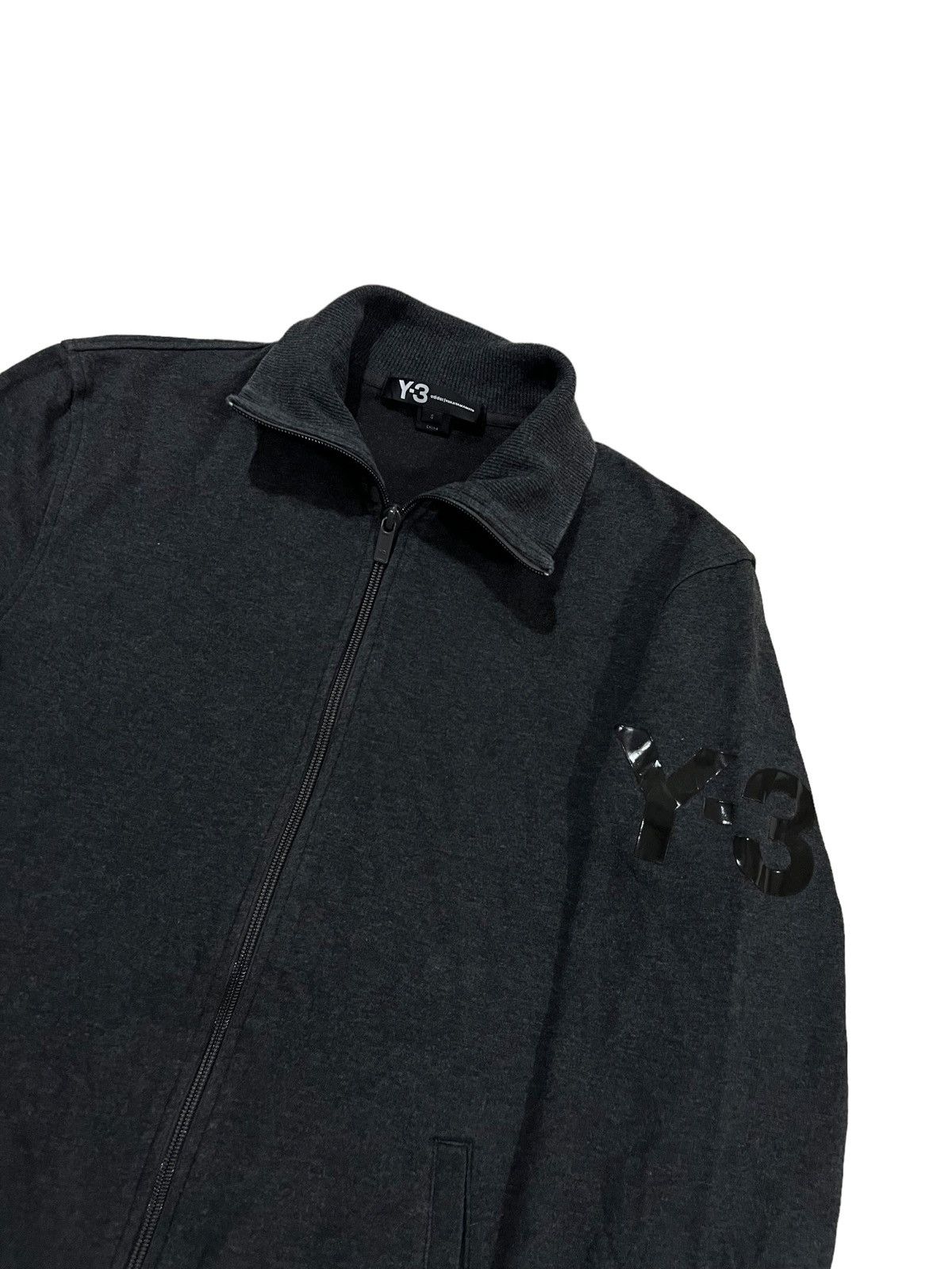 Y-3 GRAIL🔥AW15 Yohji Yamamoto Y-3 ™️ Logo Black Zipper Sweater Size US M / EU 48-50 / 2 - 3 Thumbnail