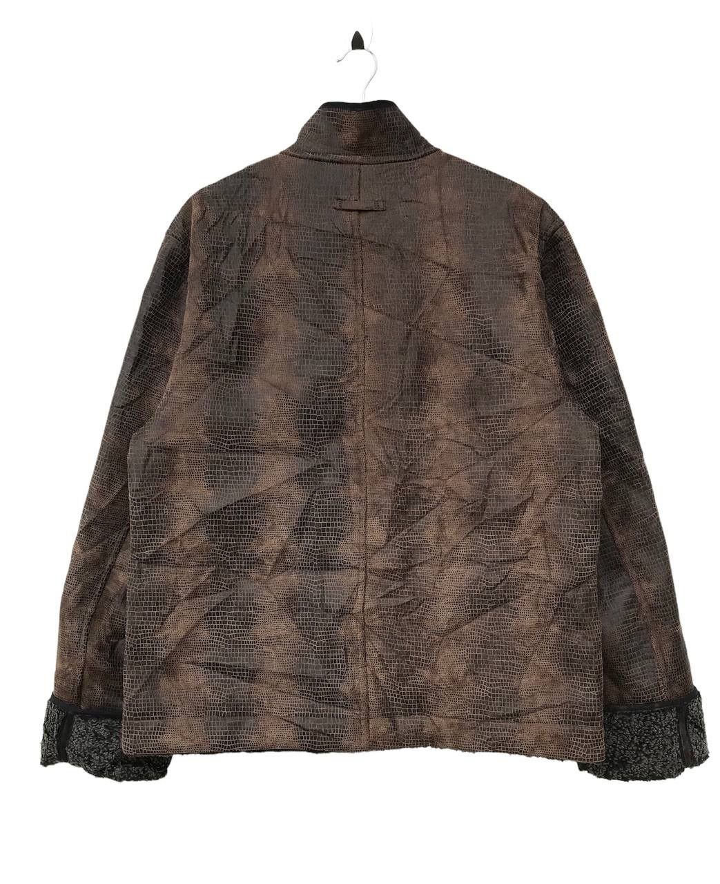 Jean Paul Gaultier RARE JPG Onward Kashiyama Reversible Lizard Coated Jacket Size US L / EU 52-54 / 3 - 2 Thumbnail
