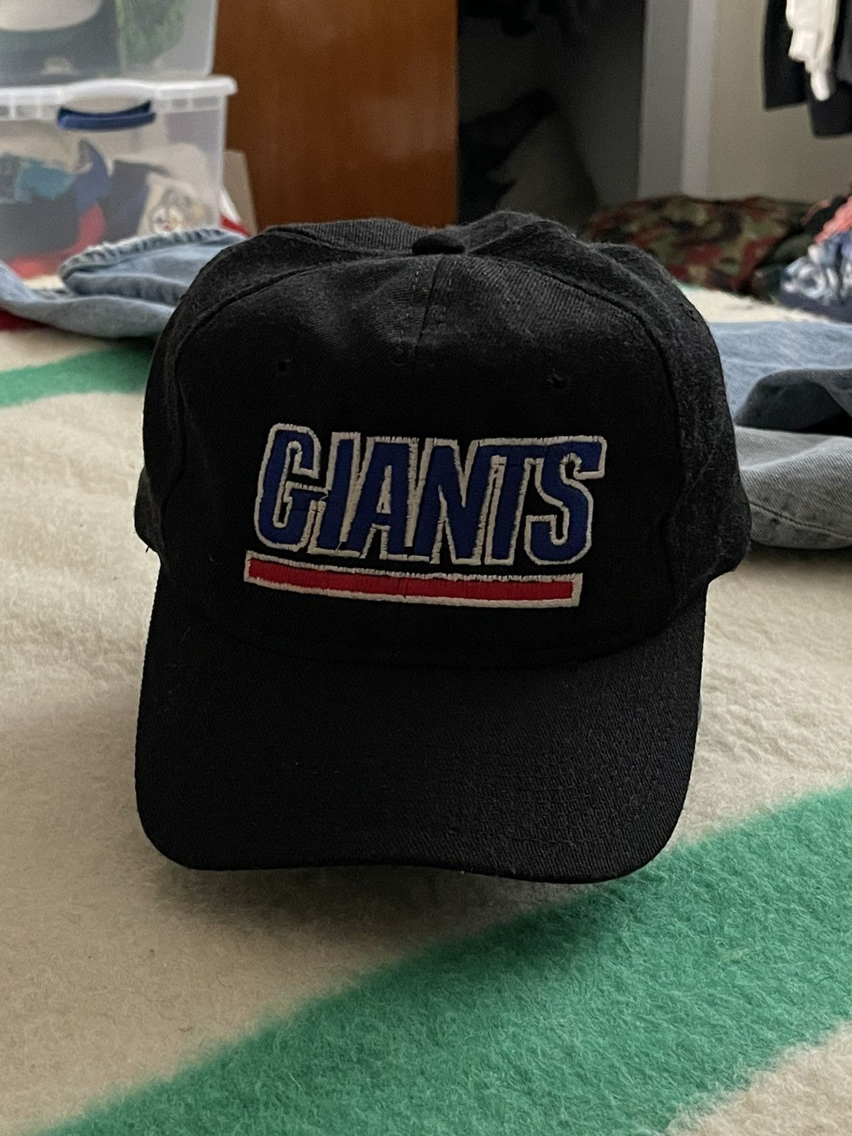 New York Giants Hat Men Blue Red Snapback Sports Specialties The Twill  Youngan