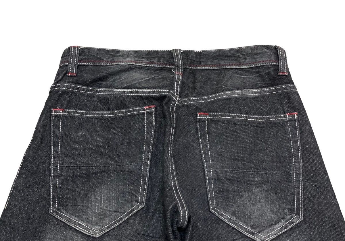 Japanese Brand × Tornado Mart Rare Design Vintage Japanese Brand Double Focus Jeans 1990s Size US 30 / EU 46 - 4 Thumbnail