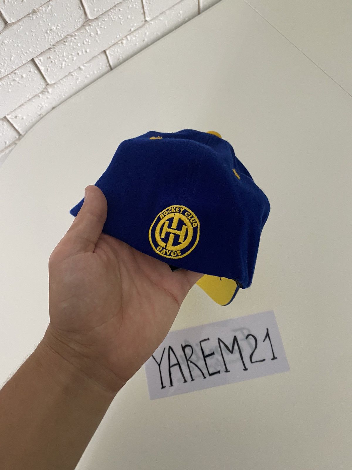 NHL Davos Hockey cap hat Size ONE SIZE - 4 Thumbnail