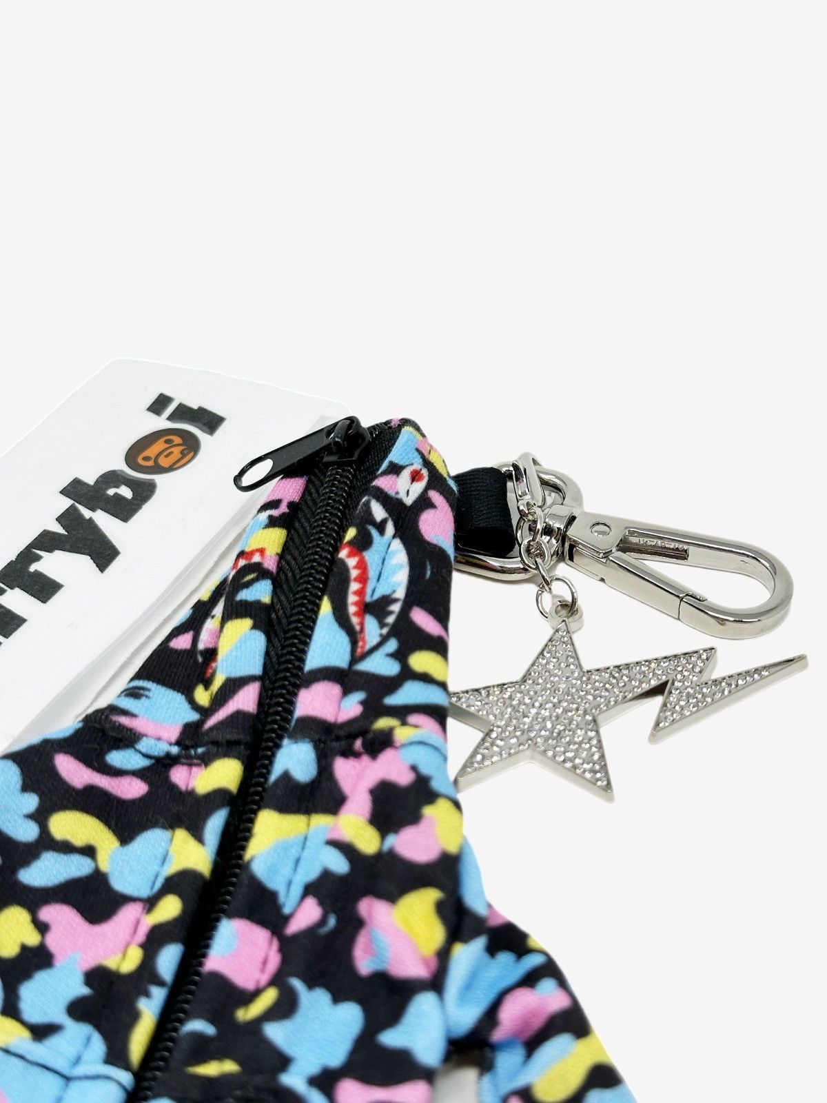 Bape BAPE Shark Full Zip Hoodie Keychain Black Size ONE SIZE - 7 Thumbnail