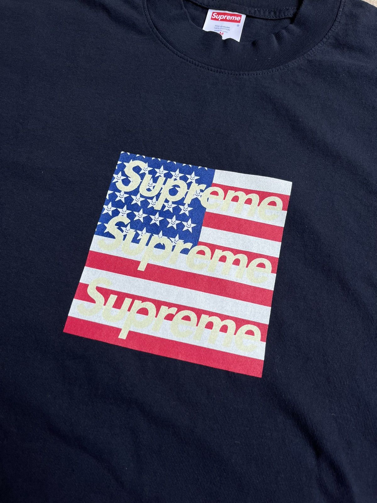 Asspizza × Supreme Supreme x Asspizza July 4th American Flag 