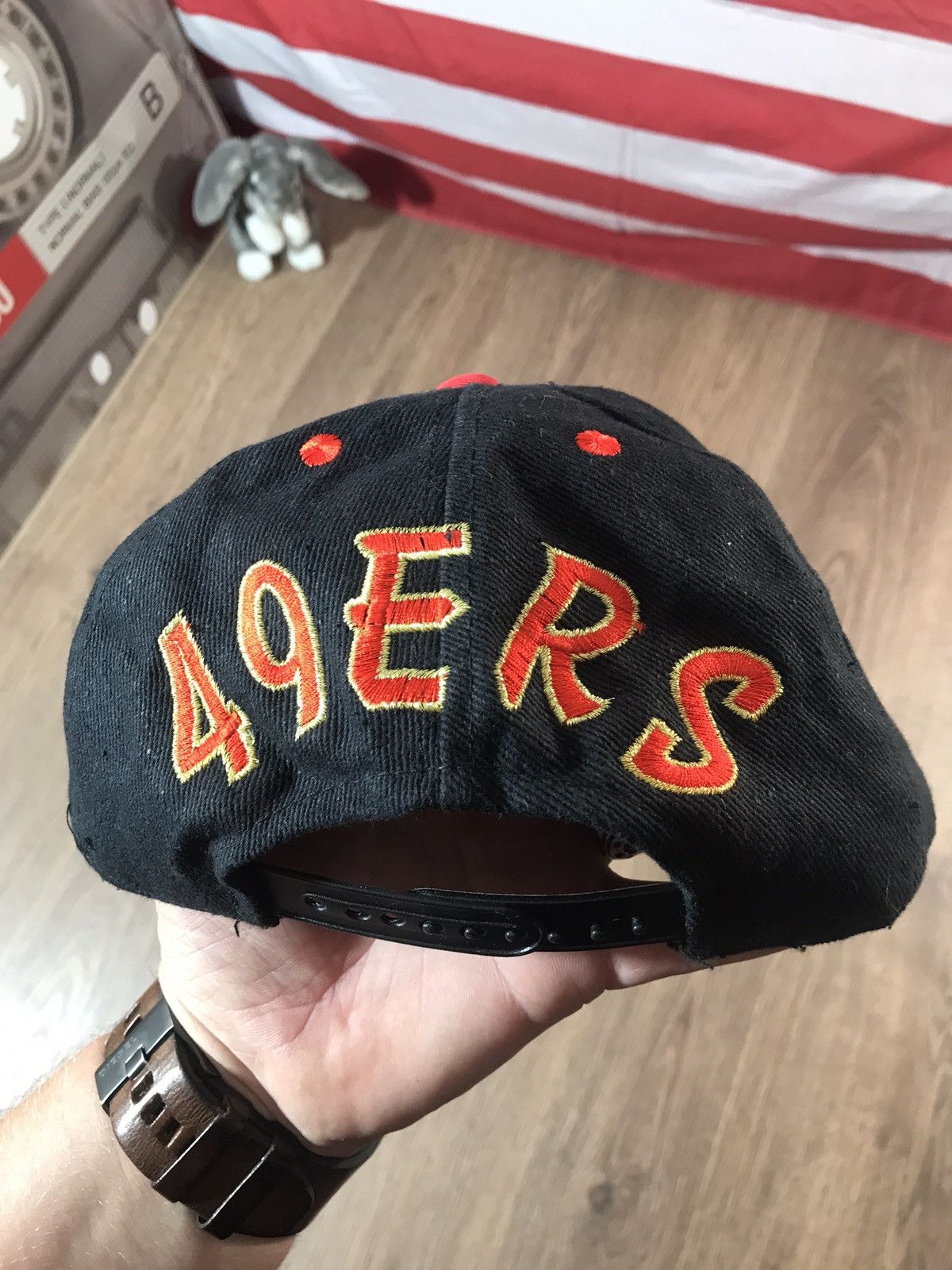 NFL × Vintage Vintage rare San Francisco 49ERS CAP Size ONE SIZE - 3 Thumbnail