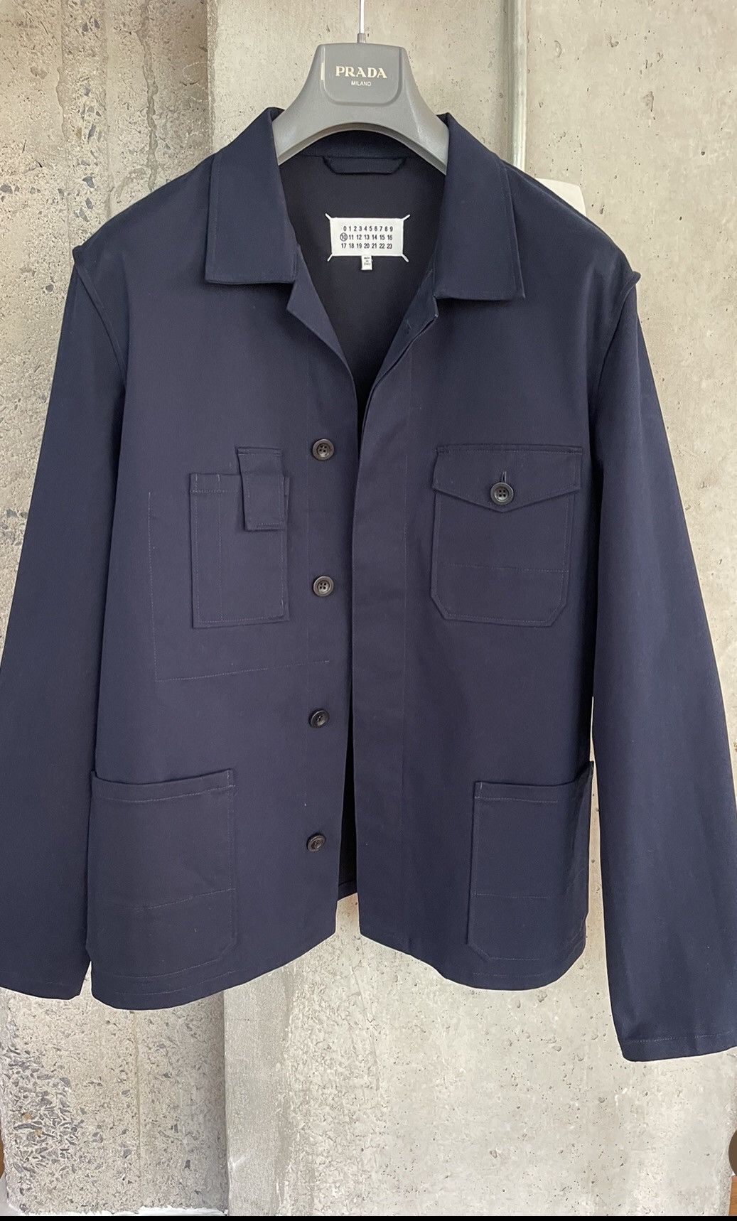 Maison Margiela Maison Margiela blue light jacket | Grailed