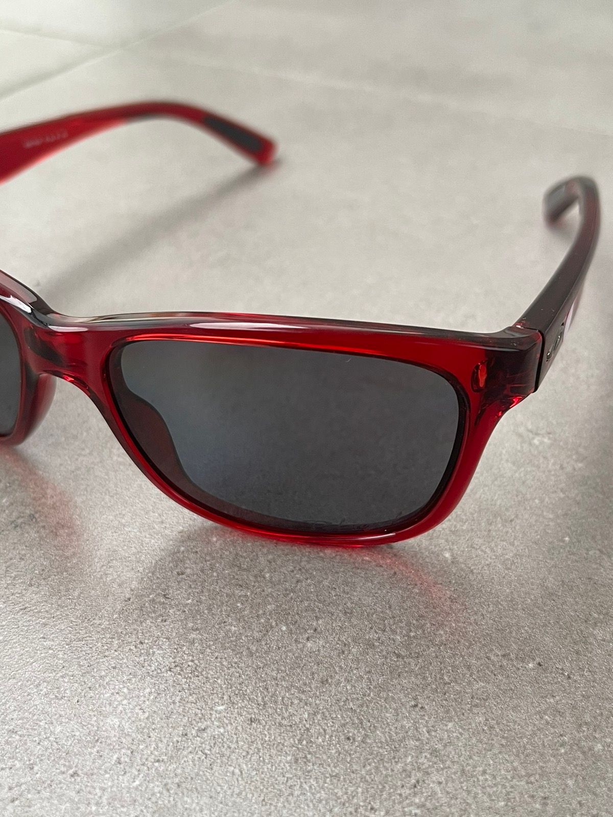 Pre-owned Made In Usa X Oakley Oo9179-07 "forchand" Red Sunglasses