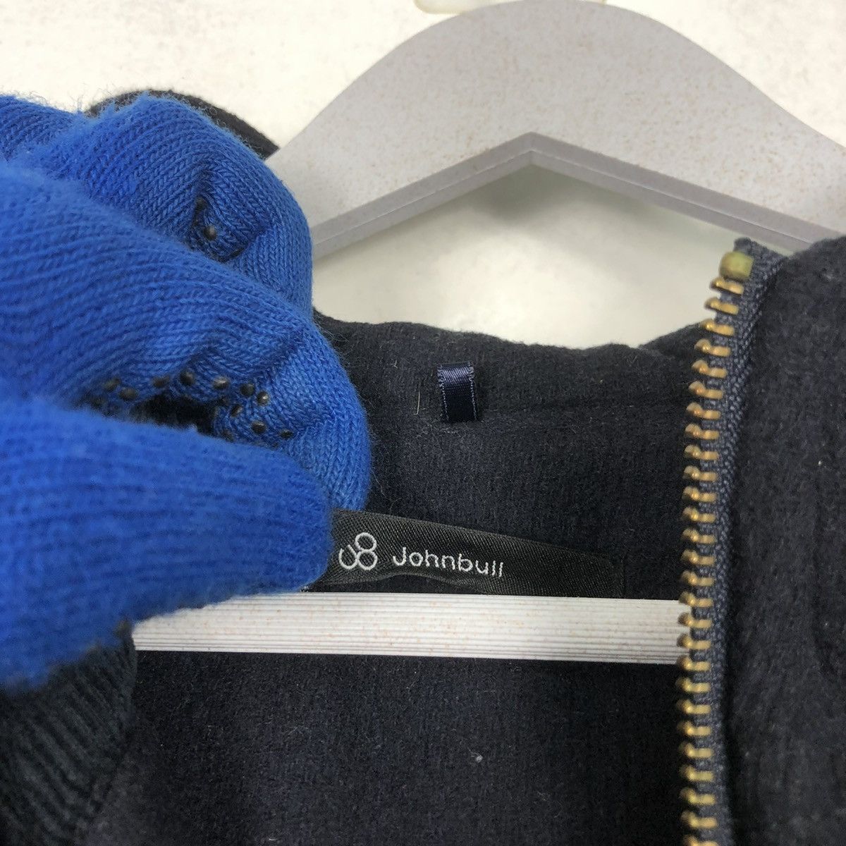 Japanese Brand × Johnbull × KOJIMA GENES 💥JOHNBULL JAPAN WOOL ZIPPER HOODIE JACKET Size US L / EU 52-54 / 3 - 11 Thumbnail
