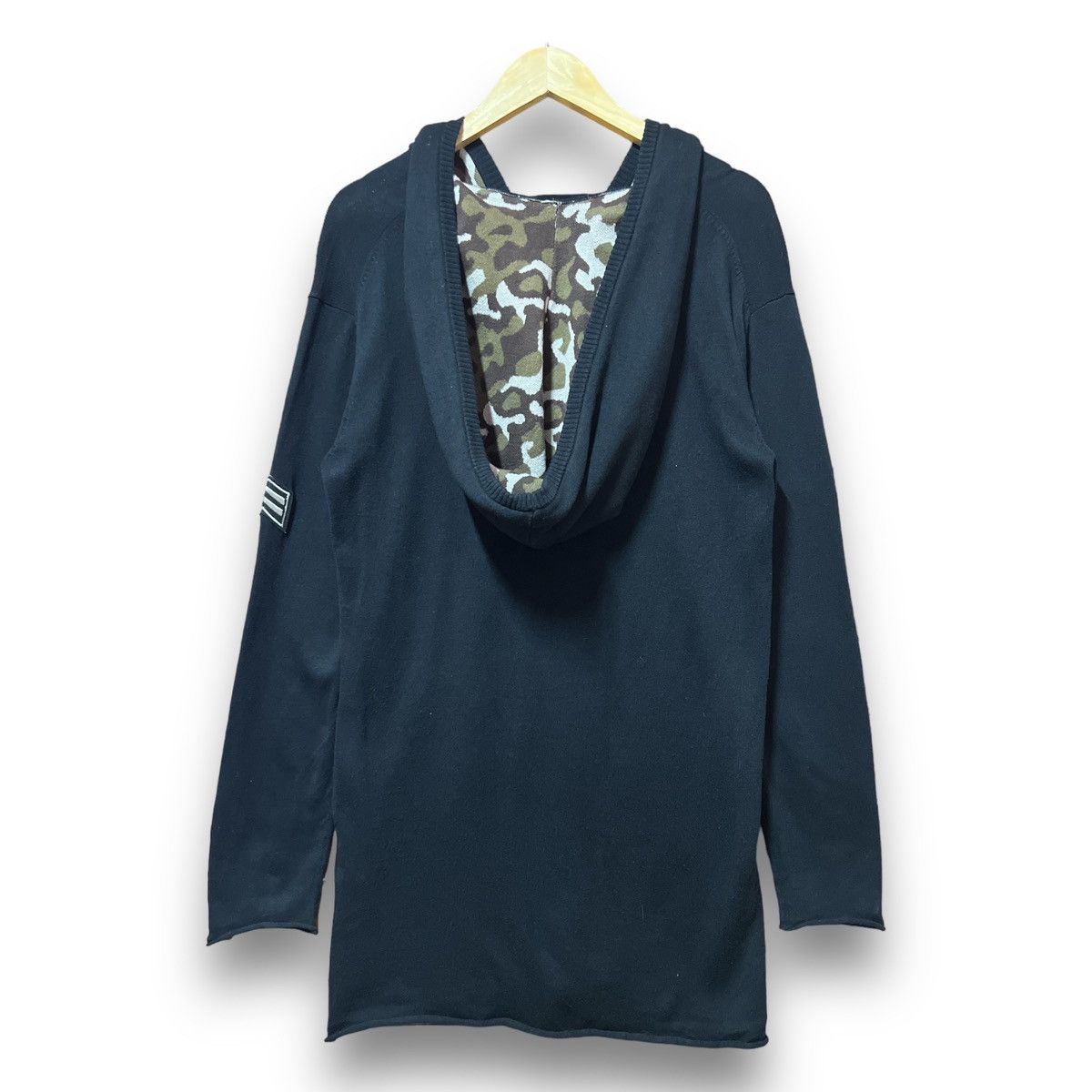 Japanese Brand Peyton Place For Men PPFM long cardigan hoodie camo Size L / US 10 / IT 46 - 9 Thumbnail