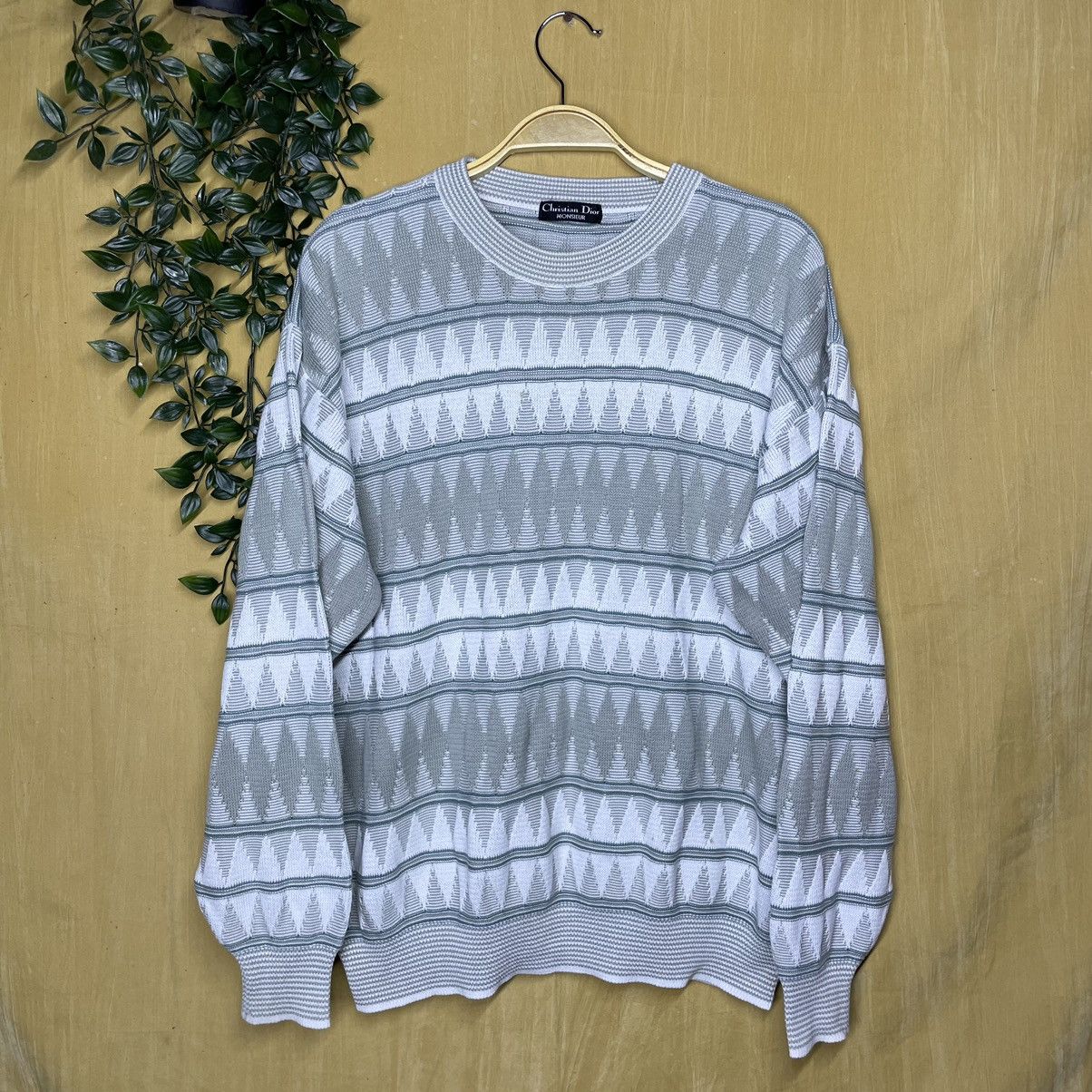 Christian Dior Monsieur a65 Christian Dior knit sweater Size US L / EU 52-54 / 3 - 2 Thumbnail