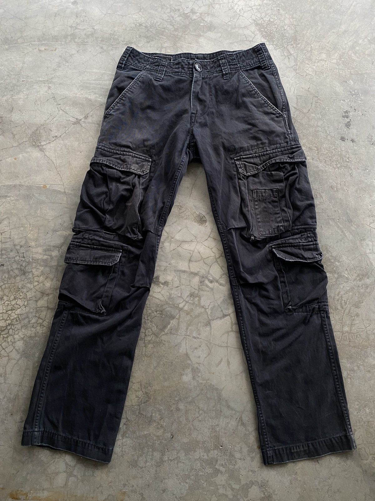 If Six Was Nine × Japanese Brand × Le Grande Bleu (L.G.B.) Baggy Jeans Japanese R.C.c 986 Cargo Bondage Size US 30 / EU 46 - 1 Thumbnail