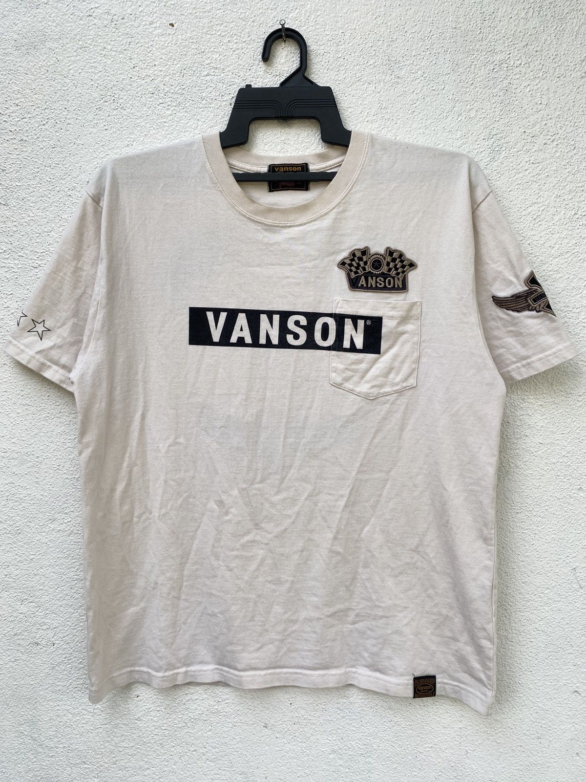 Vanson Leathers Vanson Leather Patch & Embroidery Big Logo Very Versatile Size US XL / EU 56 / 4 - 5 Thumbnail