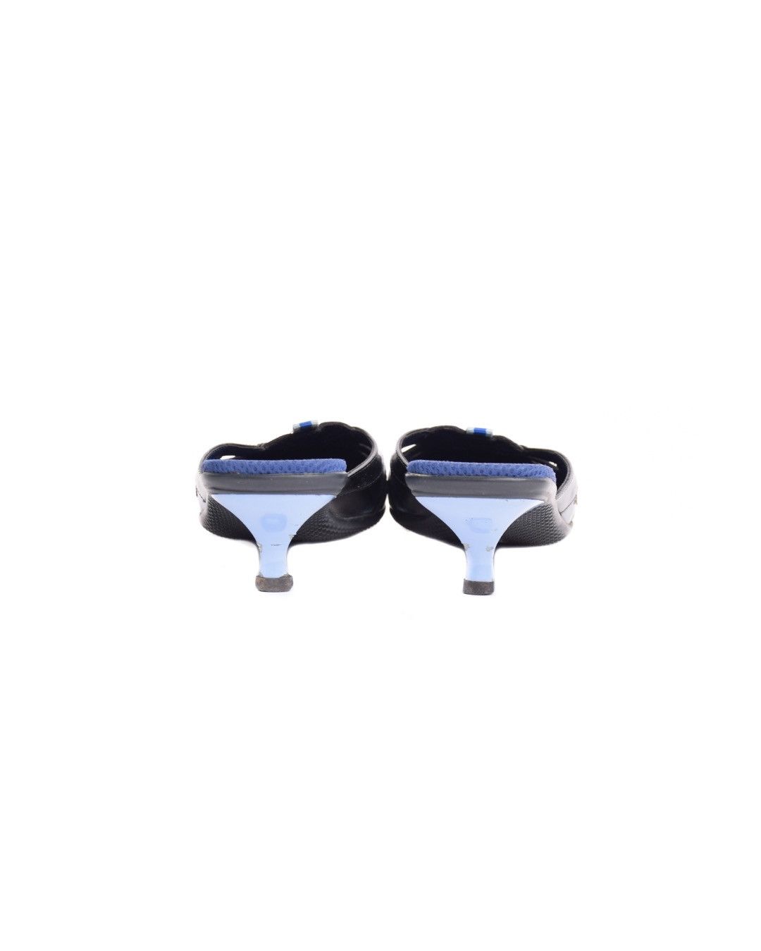 Miu Miu Miu Miu S/S2000 Mules "Worn Out Leather" Effect Size US 9 / IT 39 - 7 Thumbnail