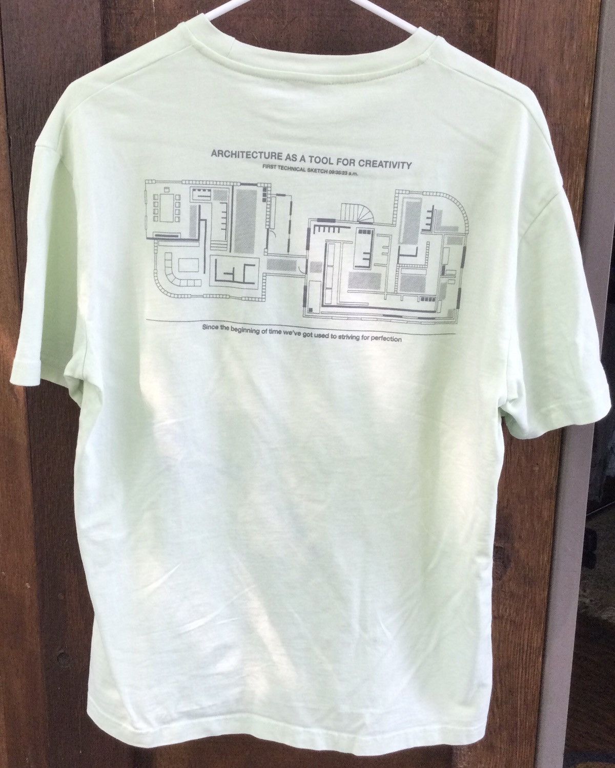 Zara ZARA AROUND MISPLACED THOUGHTS TEE Size US S / EU 44-46 / 1 - 3 Thumbnail