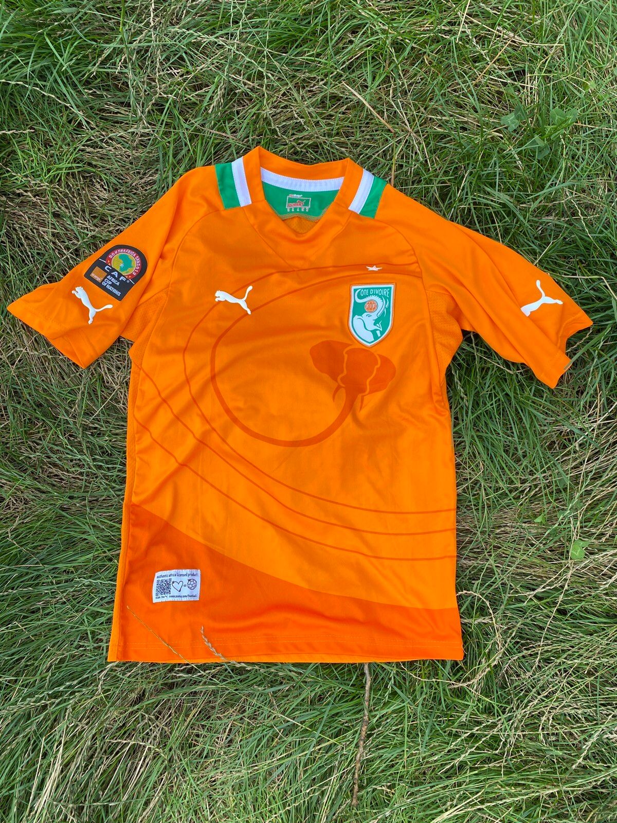 Puma Cote D’Ivoire/ Ivory Coast Africa Jersey Football Jersey Size US S / EU 44-46 / 1 - 1 Preview