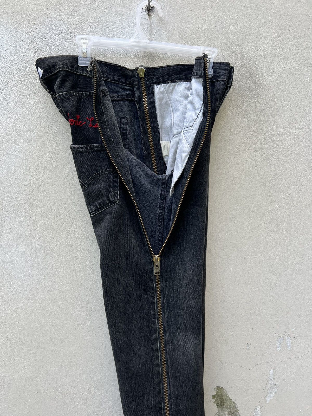 Needles Vintage Levi’s 501 REBIULD by Sonic Lab Needles Denim Jeans Size US 32 / EU 48 - 22 Thumbnail
