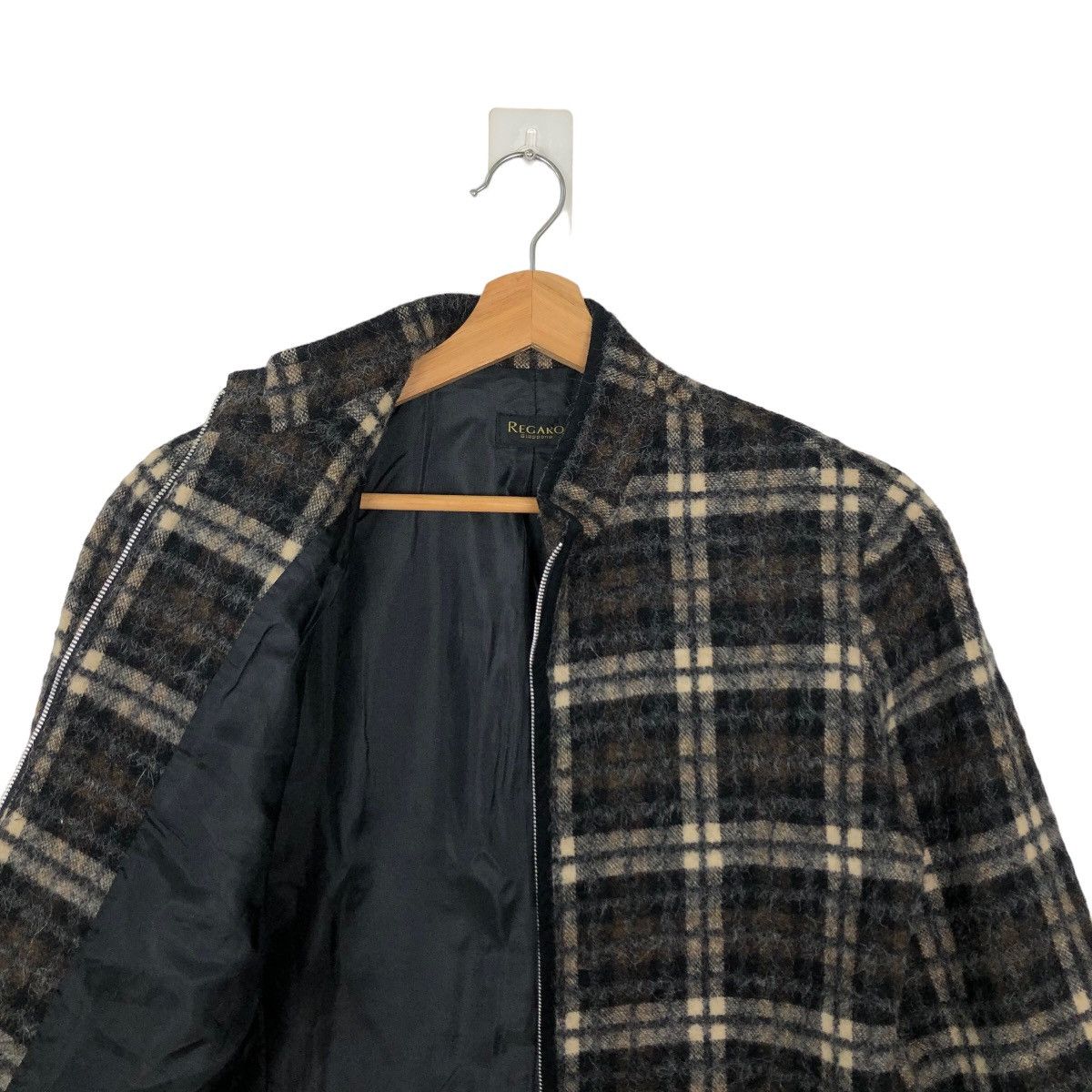 Japanese Brand VINTAGE TARTAN DESIGN JACKET REGARO ISSEY MIYAKE JAPAN Size US M / EU 48-50 / 2 - 9 Thumbnail