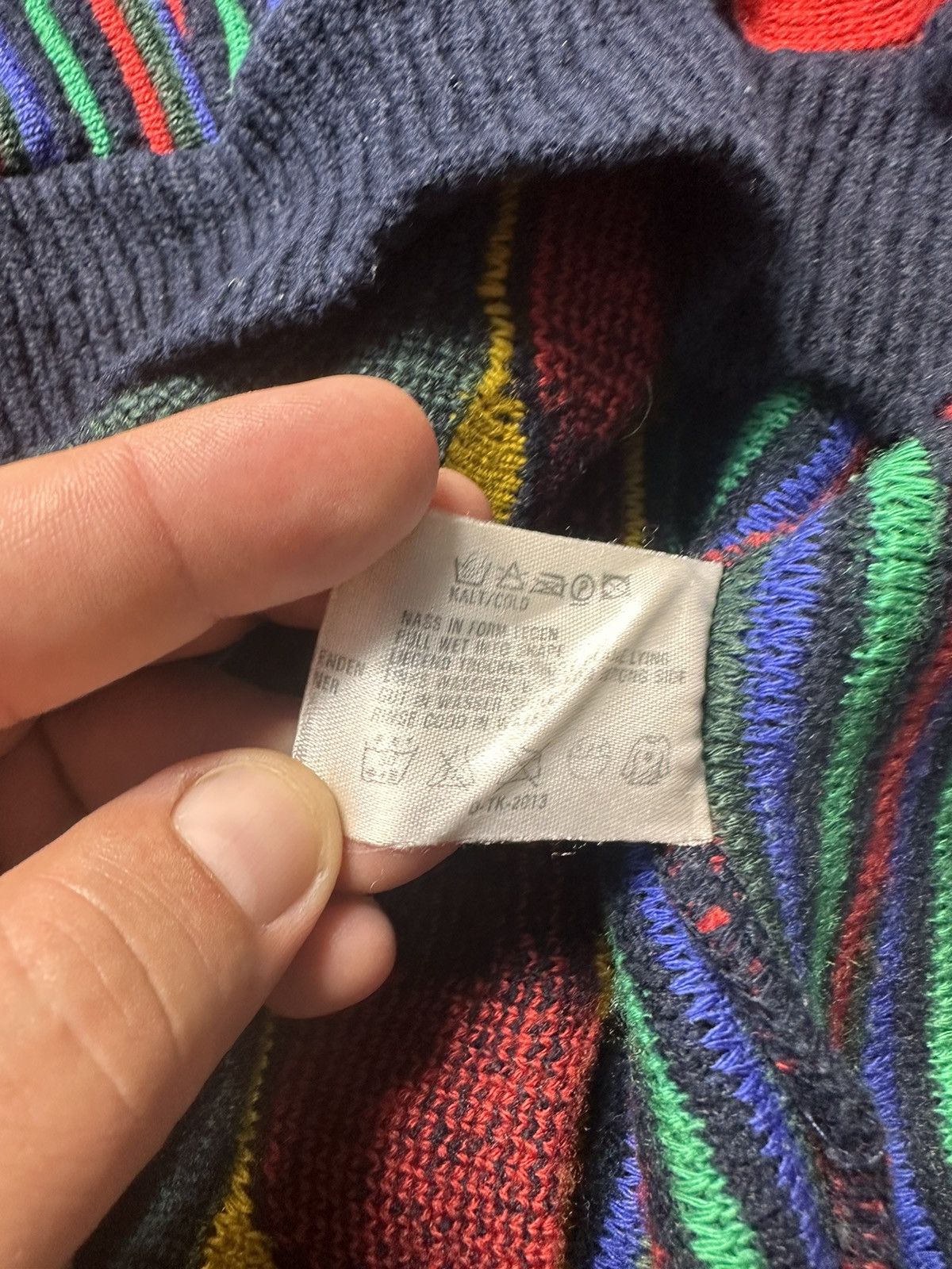 Carlo Colucci × Coogi Carlo Colucci Multicolor Knit Cardigan, Coogi style Size US M / EU 48-50 / 2 - 11 Thumbnail