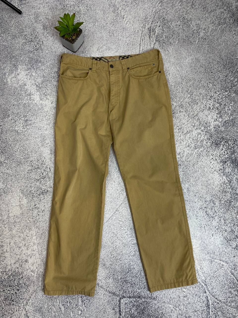 Burberry × Vintage Vintage Burberry Beige Chinos Denim Jeans Size US 36 / EU 52 - 5 Thumbnail