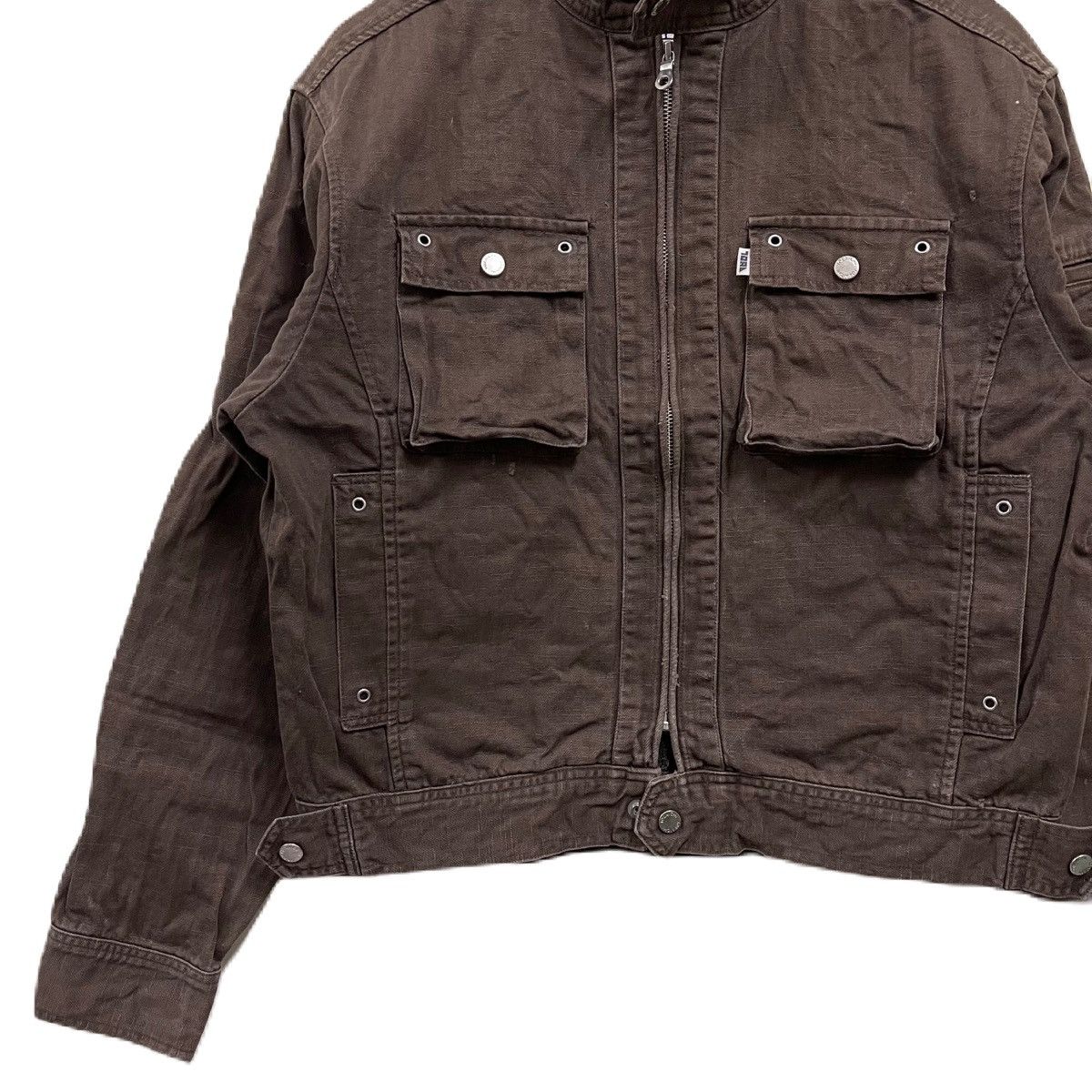 Japanese Brand Vintage TORAICHI rider jacket denim Size US L / EU 52-54 / 3 - 5 Thumbnail