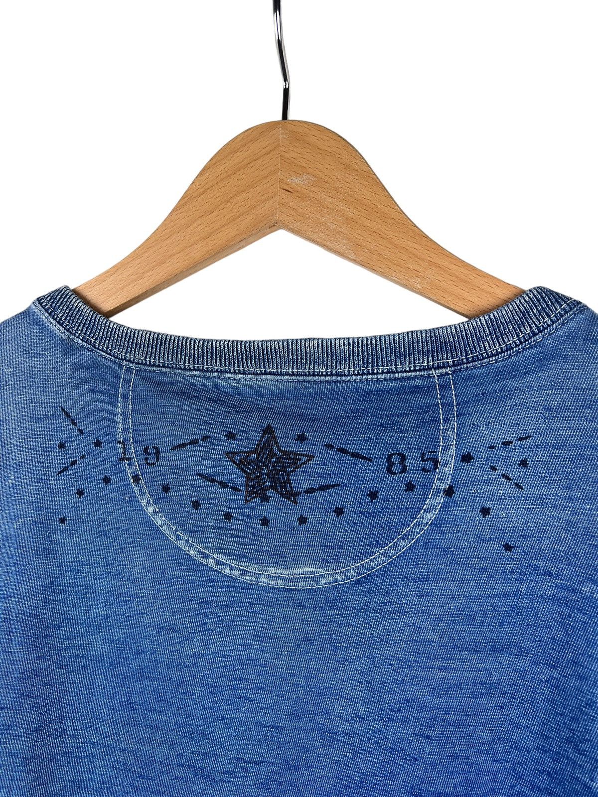 Kapital Kapital ‘1985” Indigo Button Tshirt Size US S / EU 44-46 / 1 - 7 Thumbnail