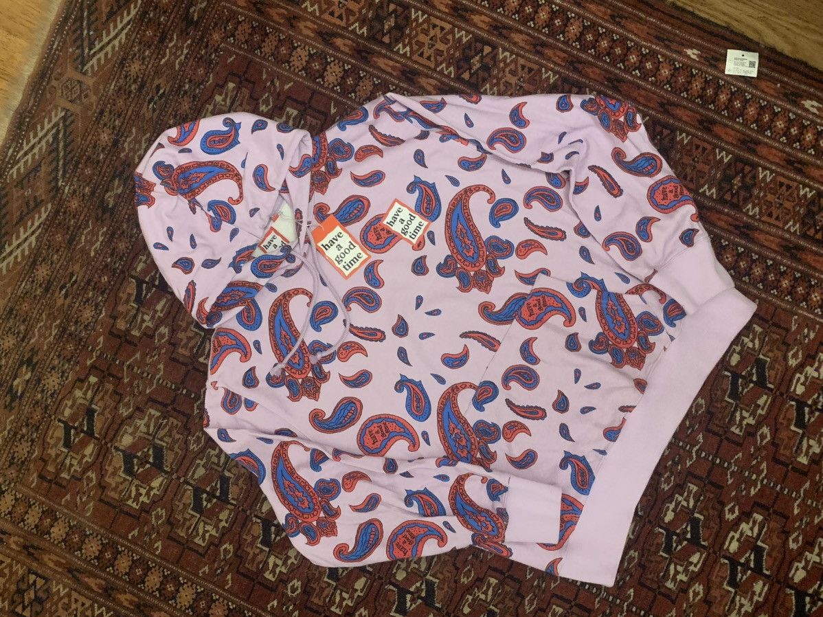 Have A Good Time Have a Good Time Paisley Sweatshirt Hoodie Size US M / EU 48-50 / 2 - 1 Thumbnail