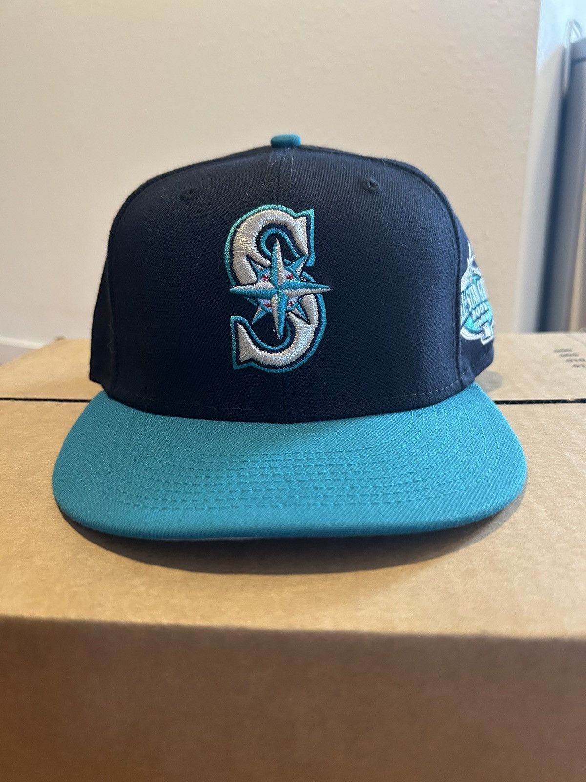 Hat Club Hat Club Seattle Mariners Hat 2001 All Star Game Patch 7 3/8 Size ONE SIZE - 2 Thumbnail