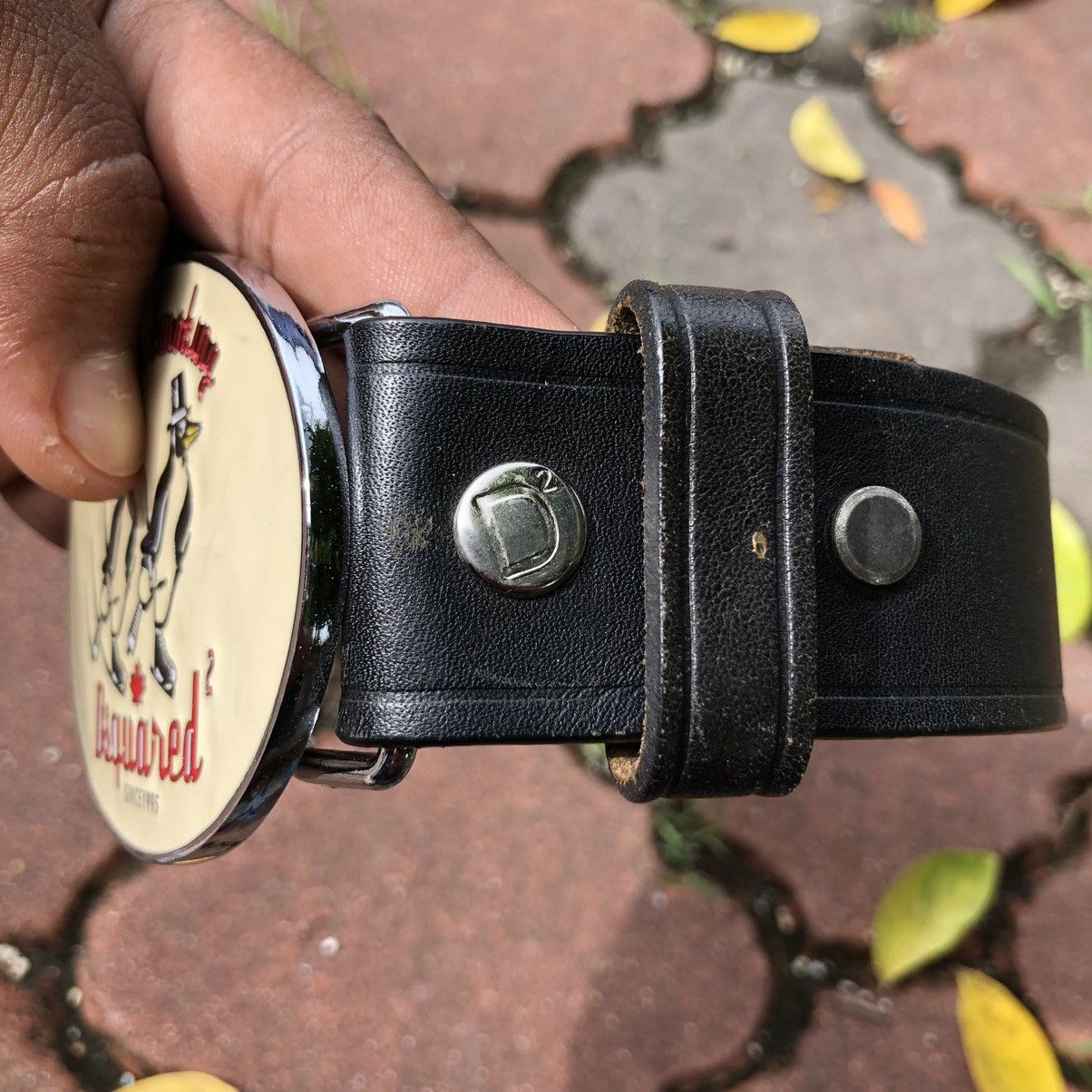 Dsquared2 Vintage 90s Dsquared2 Leather Belt Size ONE SIZE - 7 Thumbnail