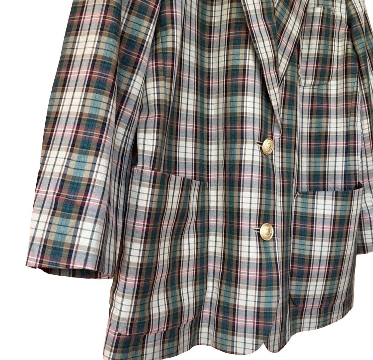 Burberry Iconic Vintage Burberrys Prorsum Plaid Blazer/Coat Sz 13br Size US L / EU 52-54 / 3 - 4 Thumbnail