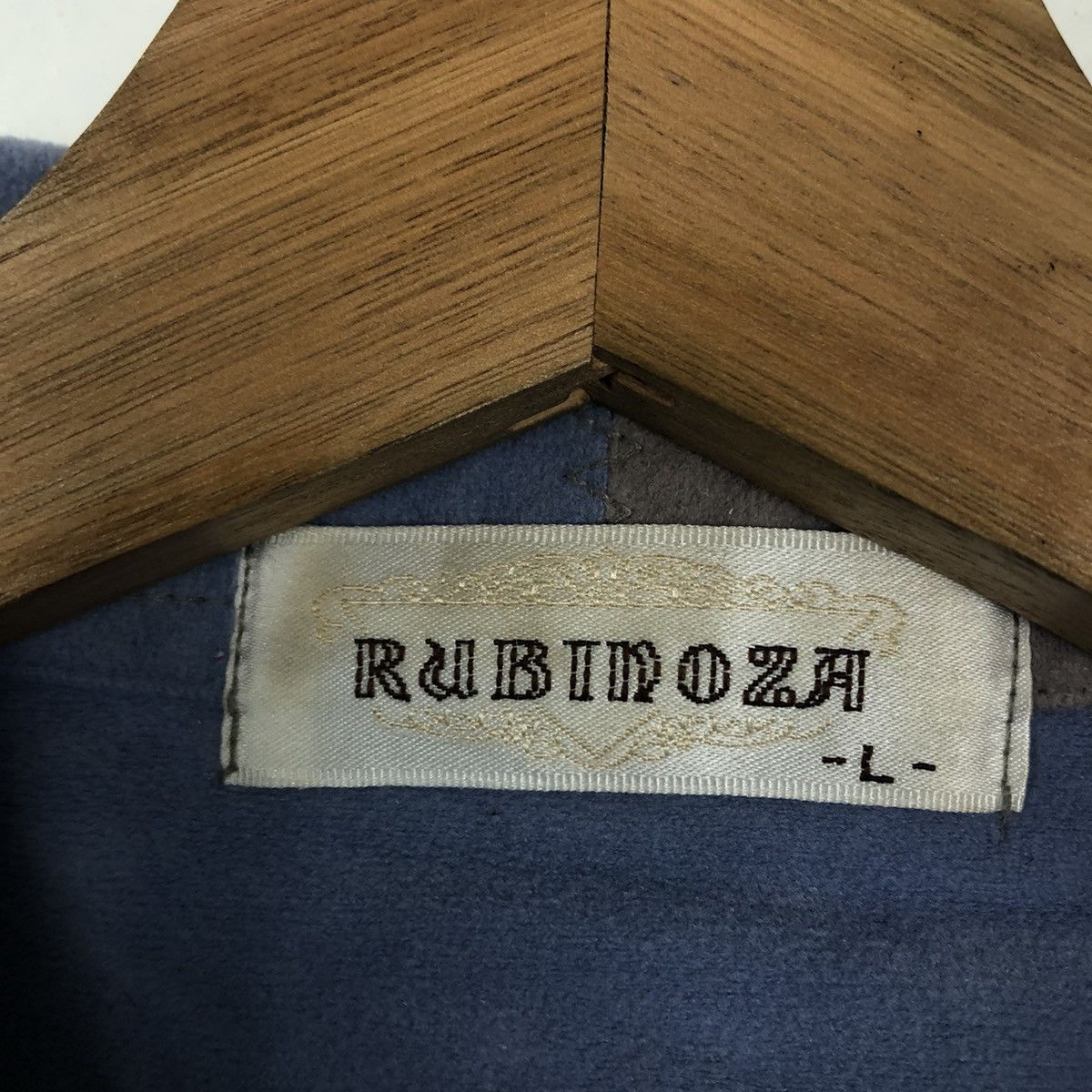 Japanese Brand VINTAGE RUBINOZA SWEATSHIRT COLLAR COLLAGE BIG LOGO JAPAN Size US L / EU 52-54 / 3 - 10 Thumbnail
