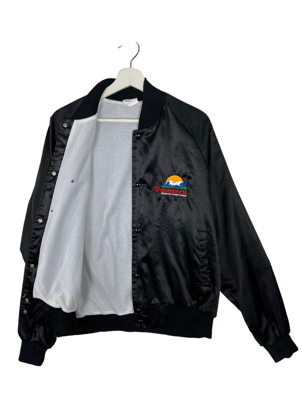 Auburn Sportswear 🔥 VINTAGE AUBURN THEISENS SATIN JACKET MADE IN USA Size US M / EU 48-50 / 2 - 6 Thumbnail