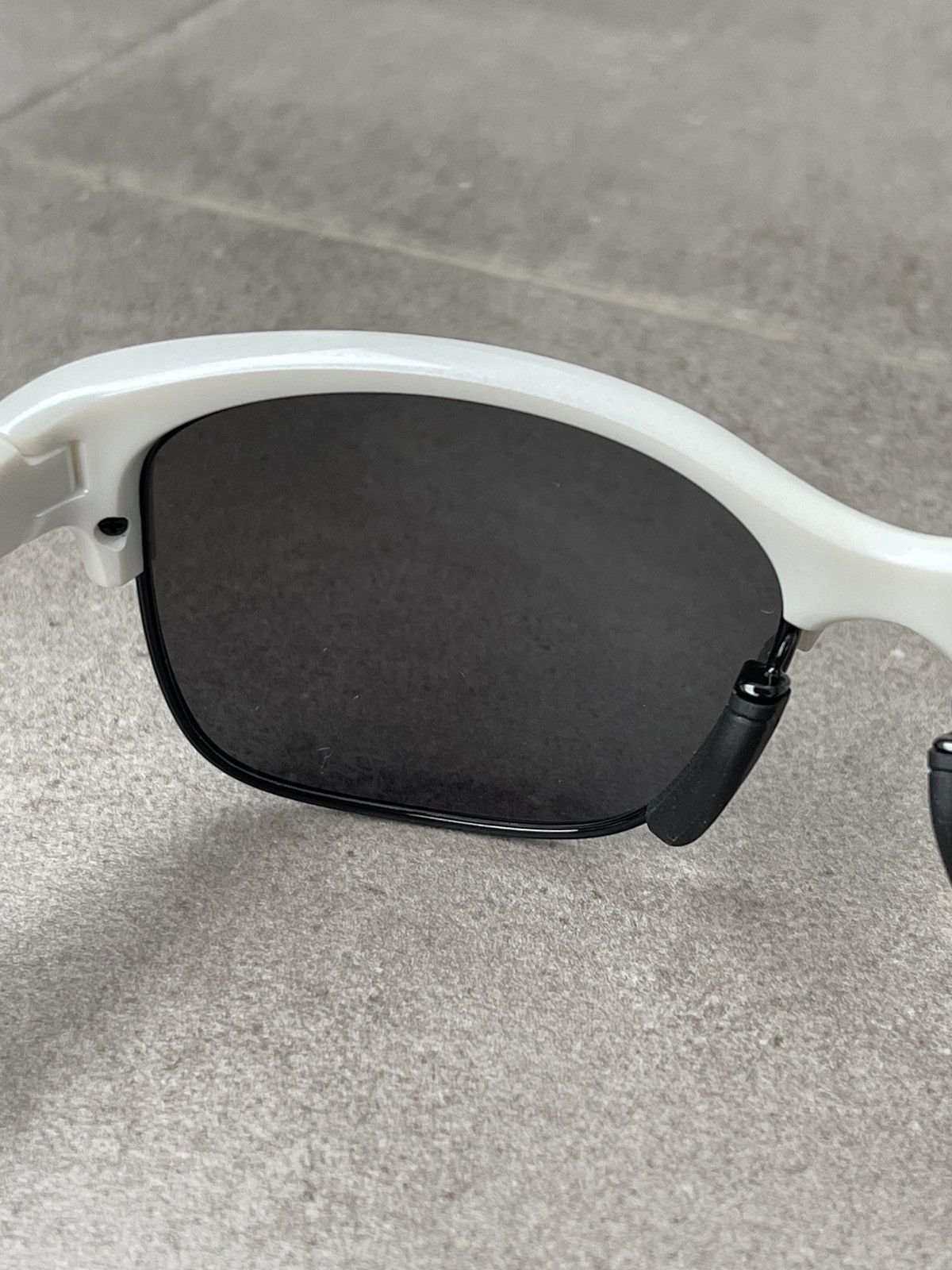 Oakley Oakley OO9204-05 "RSVP" White Black Sunglasses Size ONE SIZE - 9 Thumbnail