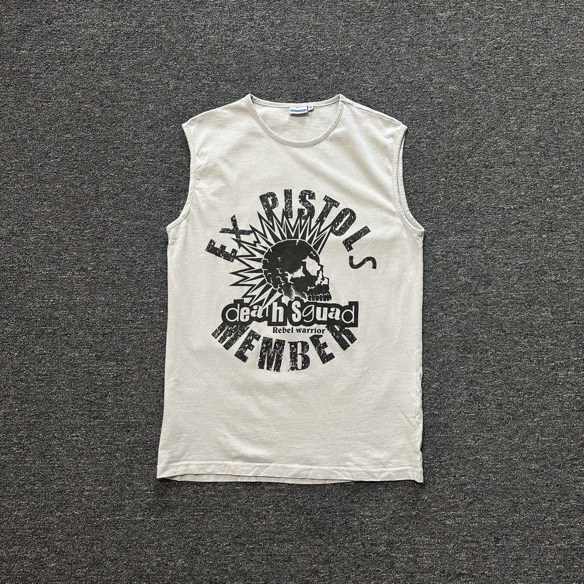Band Tees Vintage Ex Pistols Death Squad Tank Top Size US L / EU 52-54 / 3 - 1 Thumbnail