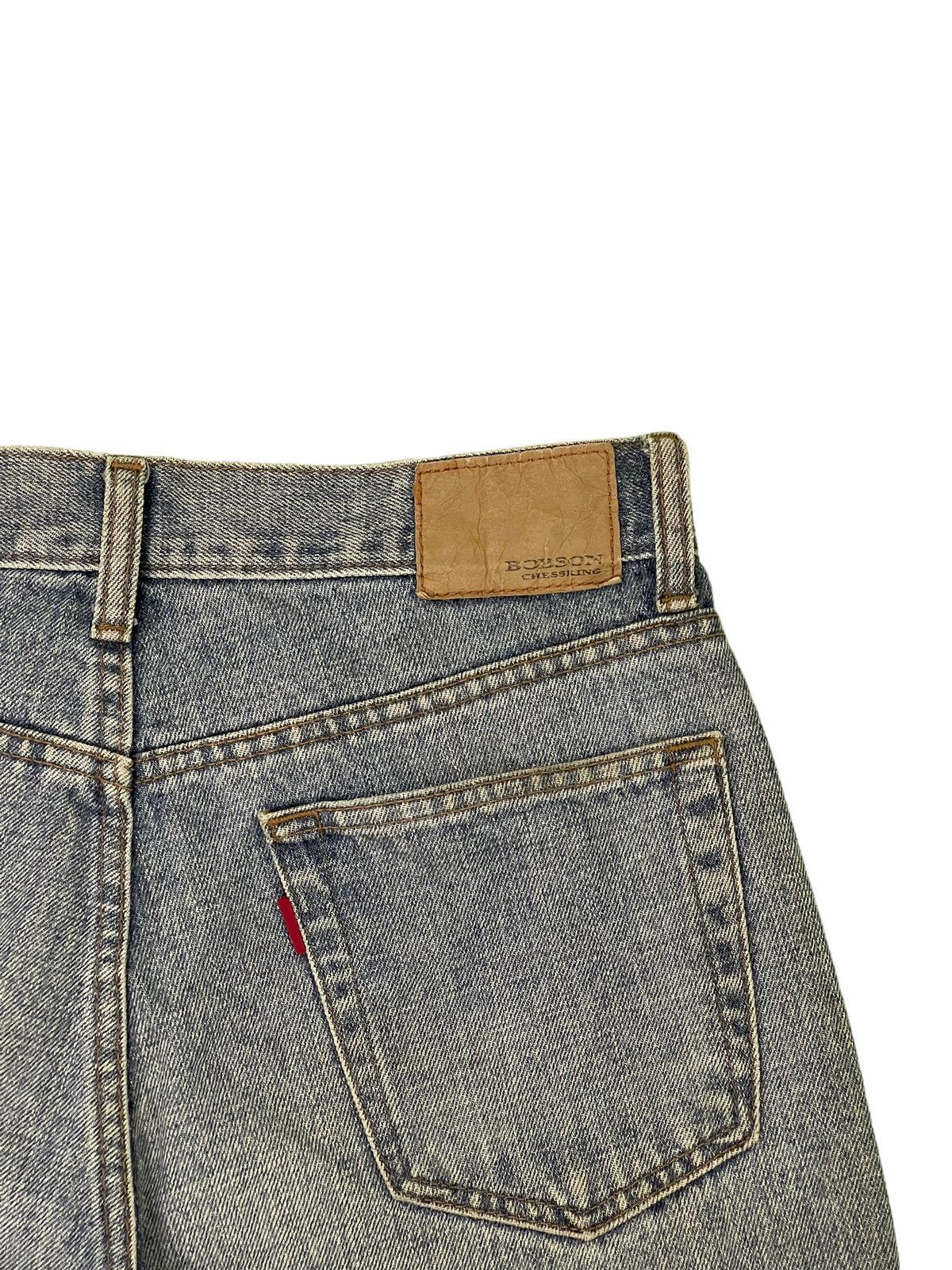 Japanese Brand Flare Jeans Vtg Bobson Japan Distress Boot Cut 6🟦1 Size US 30 / EU 46 - 18 Thumbnail