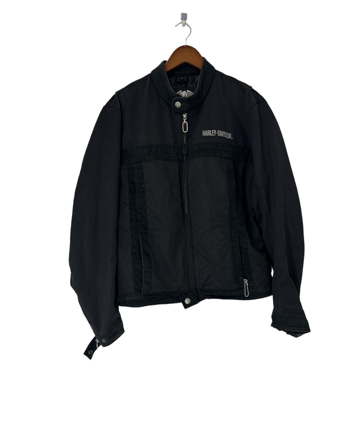 Harley Davidson Vintage Harley Davidson Riders MOTO Jacket 4 Pocket Design Size US L / EU 52-54 / 3 - 1 Thumbnail