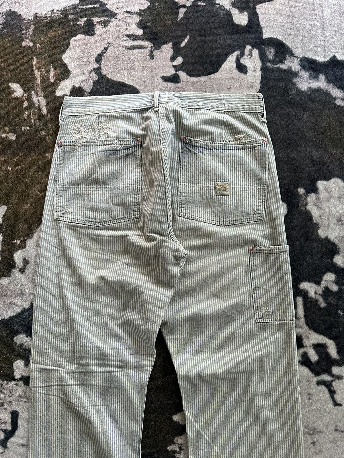 Polo Ralph Lauren 00s Polo Ralph Lauren carpenter wabash denim jeans Size US 34 / EU 50 - 6 Thumbnail