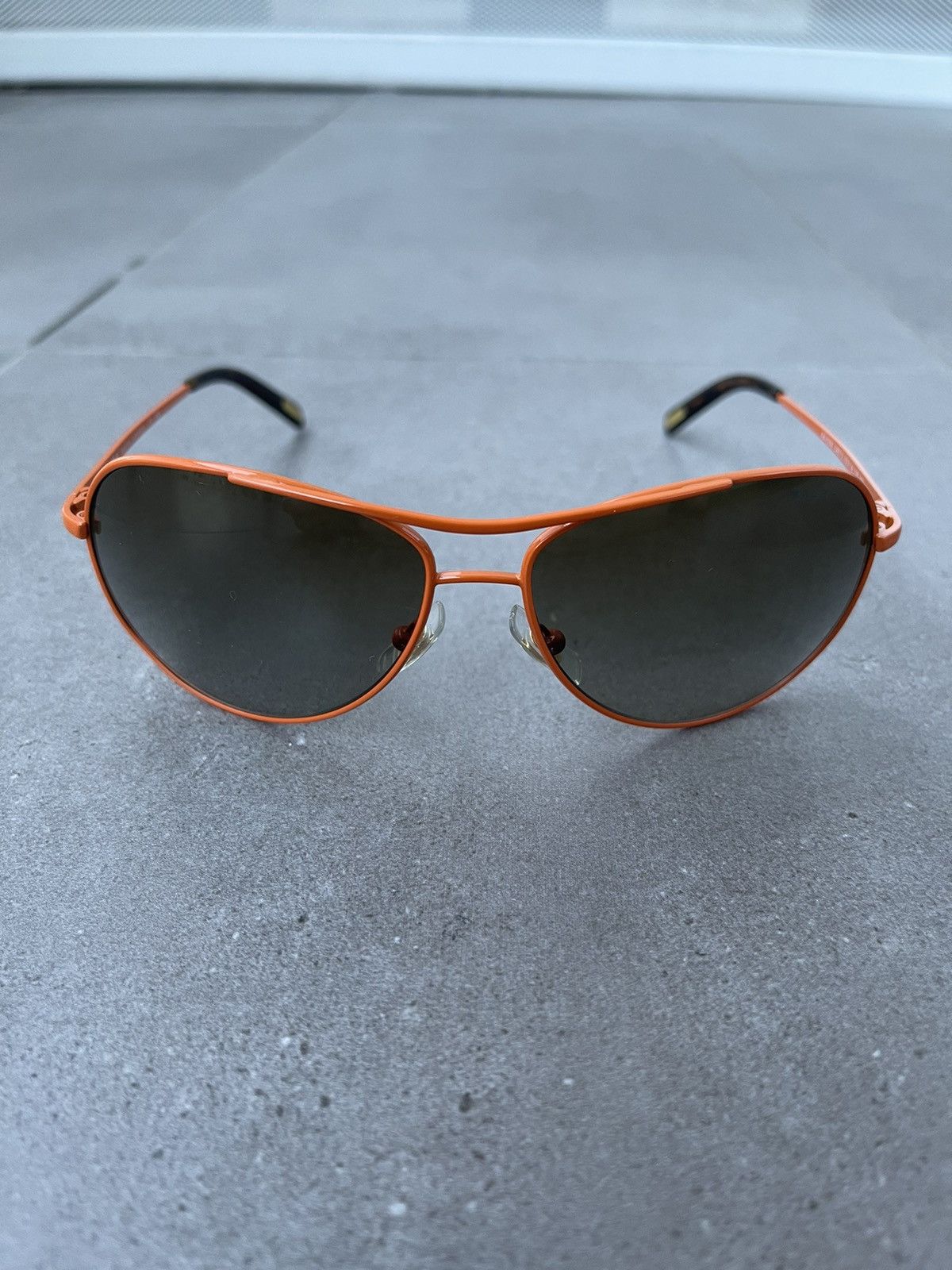 Ralph Lauren Ralph Lauren RA4043 240/13 Orange Aviator Sunglasses Size ONE SIZE - 3 Thumbnail