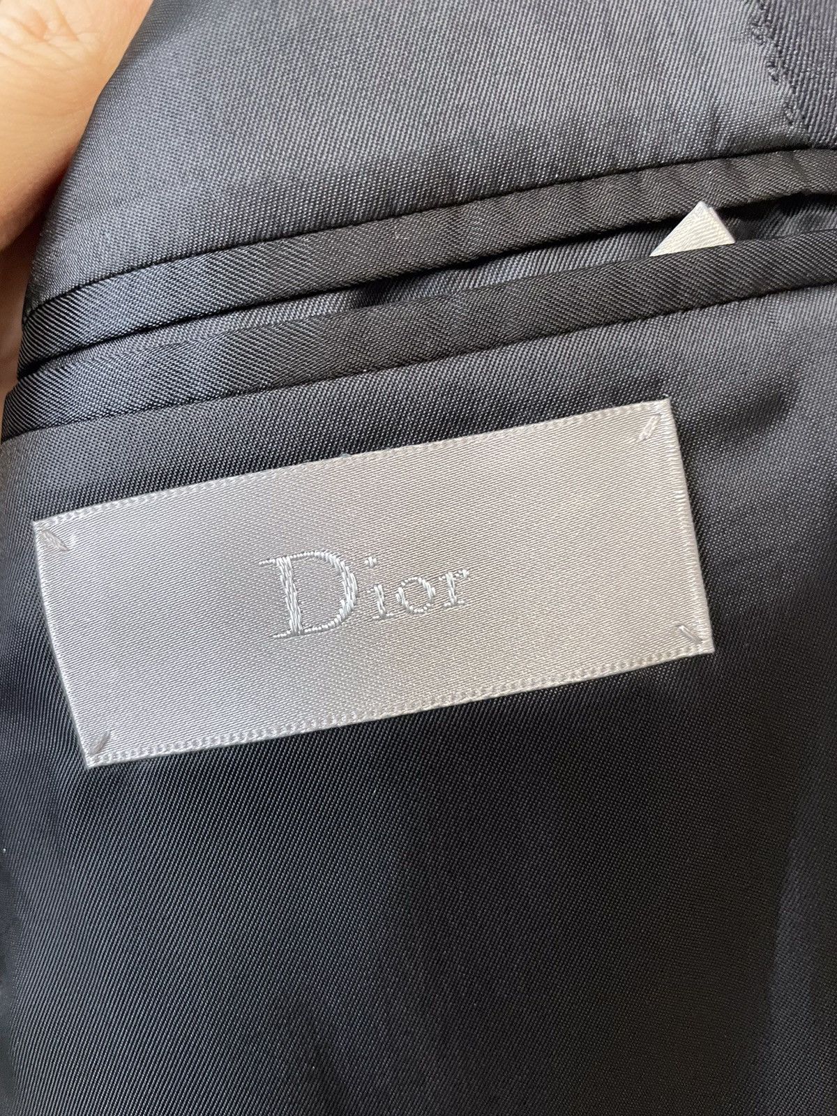 Dior Rare SS17 Toru Kamei Skull floral patch blazer Size 44S - 4 Thumbnail
