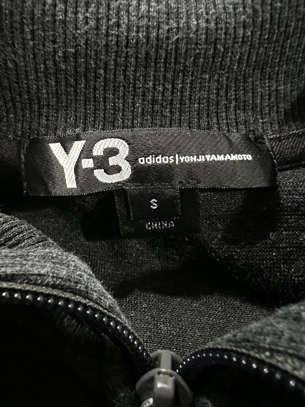 Y-3 GRAIL🔥AW15 Yohji Yamamoto Y-3 ™️ Logo Black Zipper Sweater Size US M / EU 48-50 / 2 - 7 Thumbnail