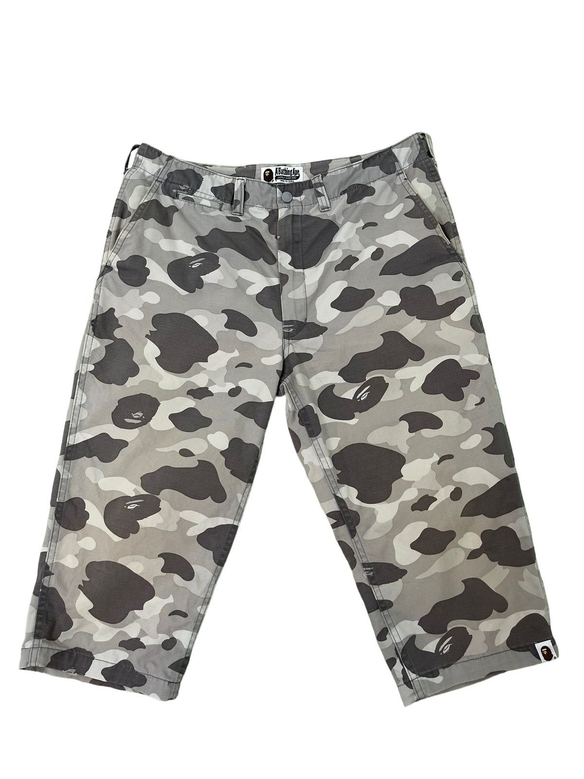 Bape Bape Camo Nigo Cropped Pant Slim 5🟦9 Size US 33 - 1 Thumbnail