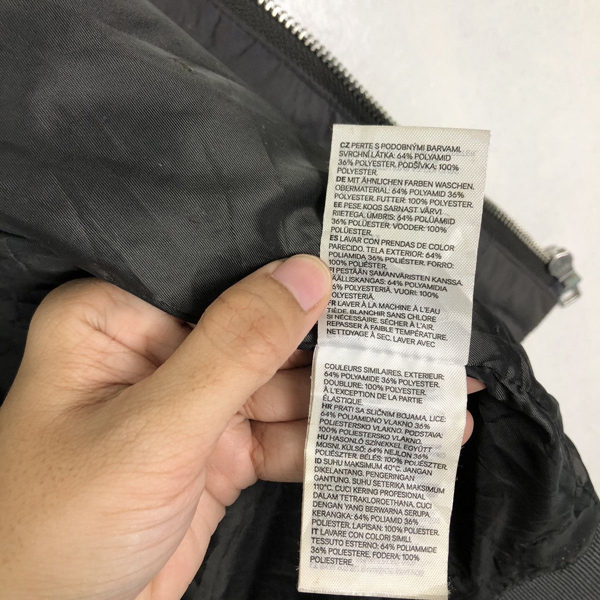 Japanese Brand VINTAGE BOMBER JACKET VARSITY H&M JAPAN ISSEY MIYAKE STYLE Size US M / EU 48-50 / 2 - 14 Thumbnail