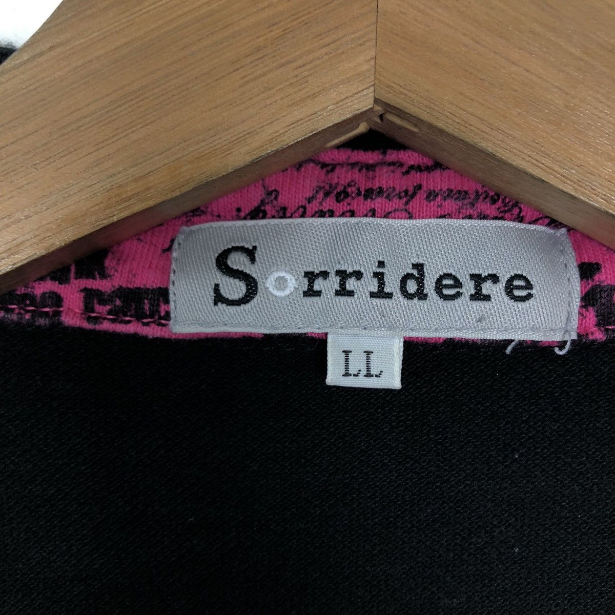 Japanese Brand VINTAGE SORRIDERE COLLAR BIG LOGO HYSTERIC GLAMOUR Size US L / EU 52-54 / 3 - 9 Thumbnail