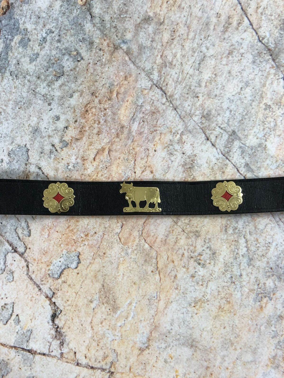 Etro Etro cow vintage leather belt Size ONE SIZE - 5 Thumbnail
