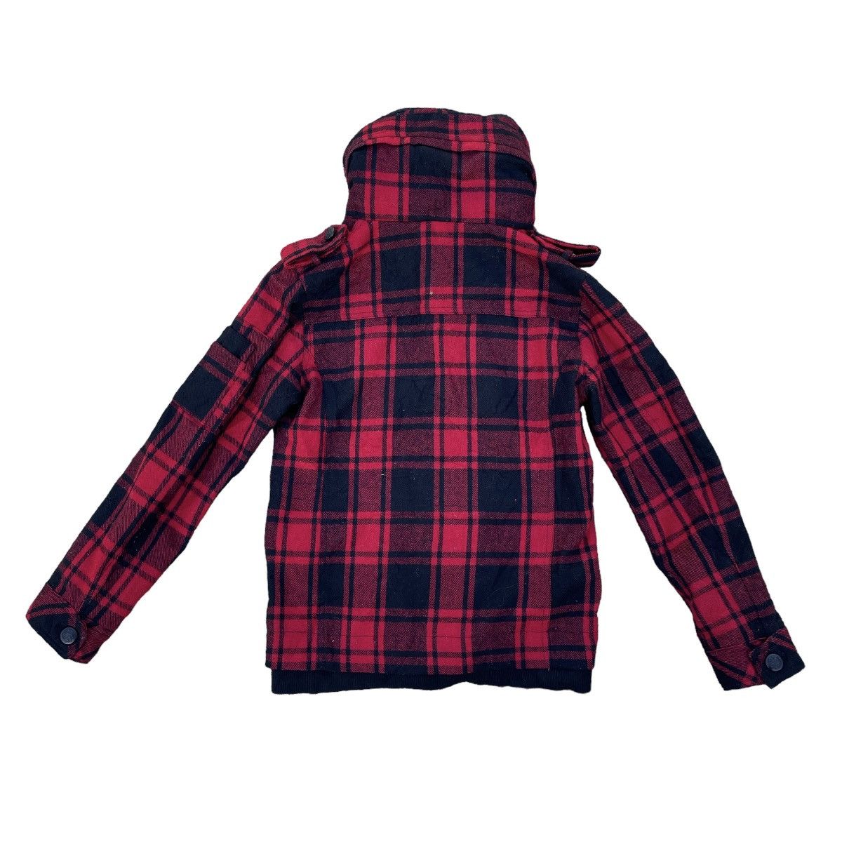 If Six Was Nine 🇯🇵 SUGGESTION TARTAN PUNK MULTIPOCKET WOOL JACKET Size US M / EU 48-50 / 2 - 2 Thumbnail