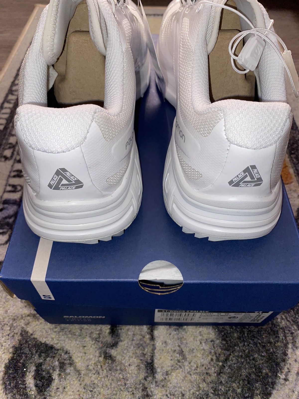 Palace × Salomon Salomon XT-Wings 2 Palace White Size US 11.5 / EU 44-45 - 4 Thumbnail