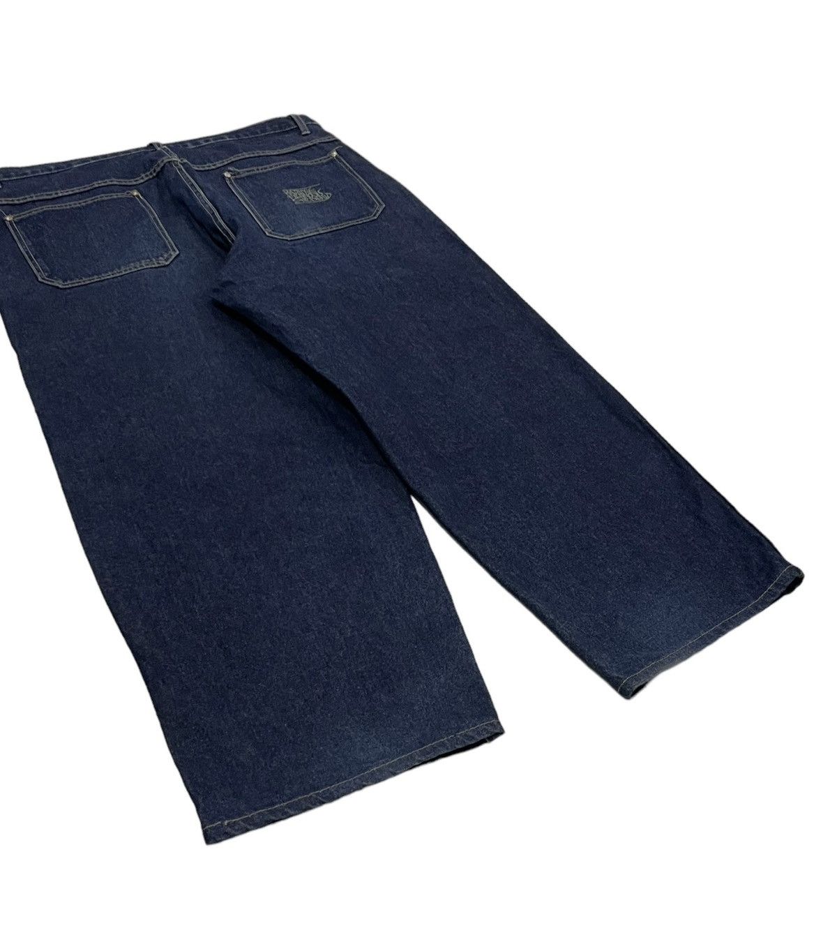 Marithe + Francois Girbaud Vintage MFG Baggy Jeans Big Logo Spellout Size US 39 - 6 Thumbnail
