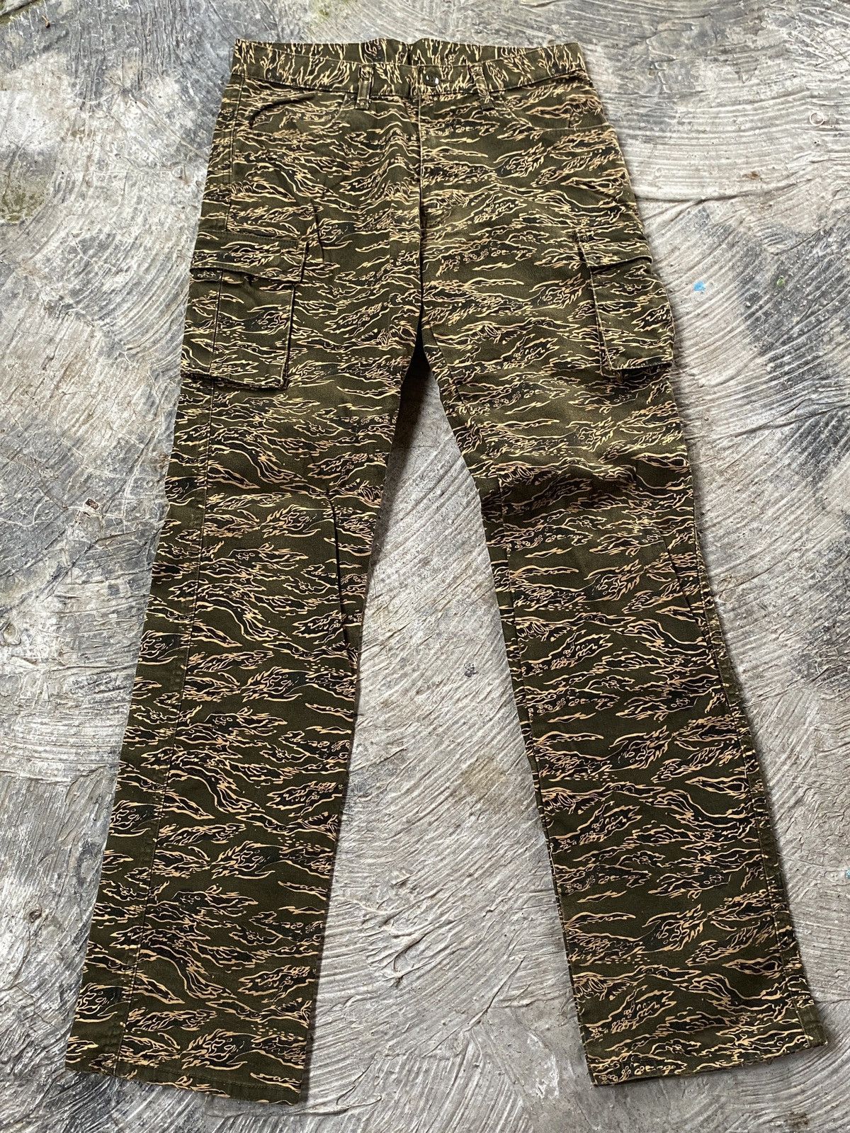Other 🔥RARE❗️Vintage BIG SMITH Tiger Stripe Cargo pant Size US 30 / EU 46 - 6 Thumbnail