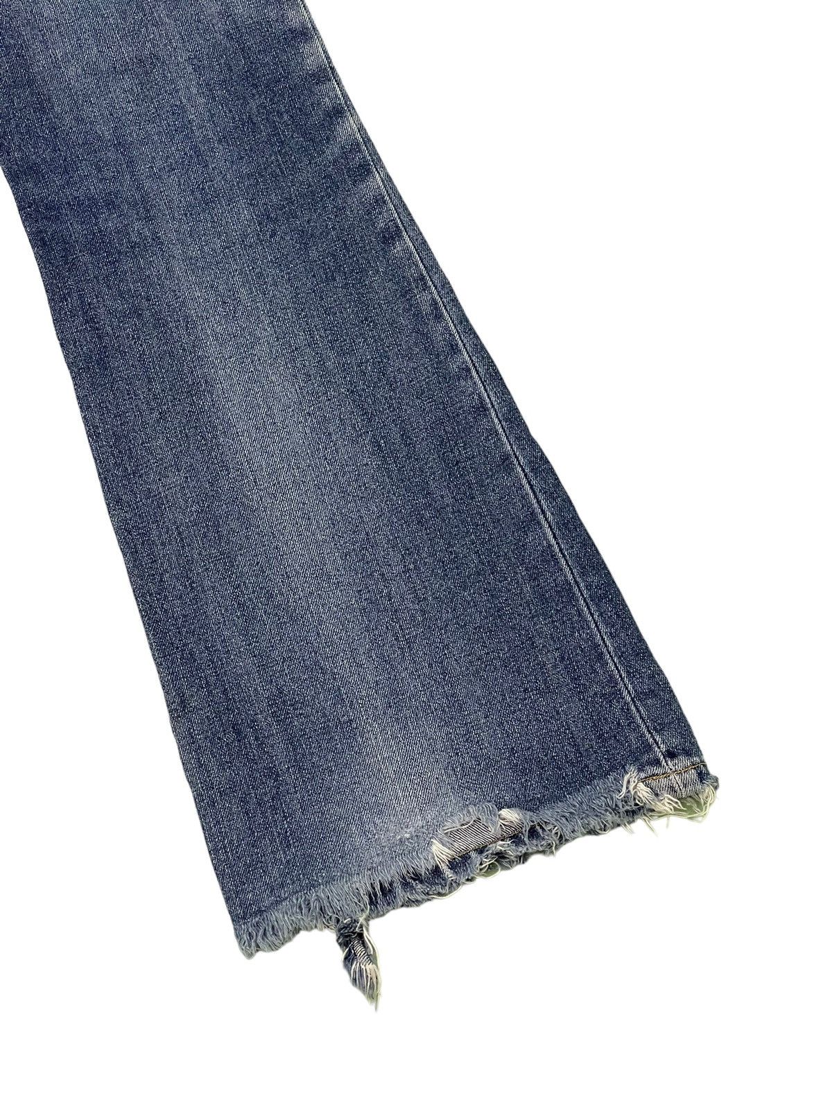 Japanese Brand Flare Jeans Vtg Wrangler Japan Distress Bell Bottom 6🟦0 Size US 30 / EU 46 - 13 Thumbnail
